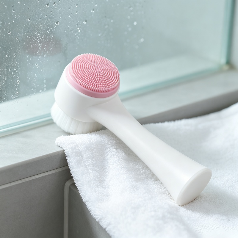Double Sided Manual Facial Cle - Silicone Face Scrubber Electric ulasan dan harga
