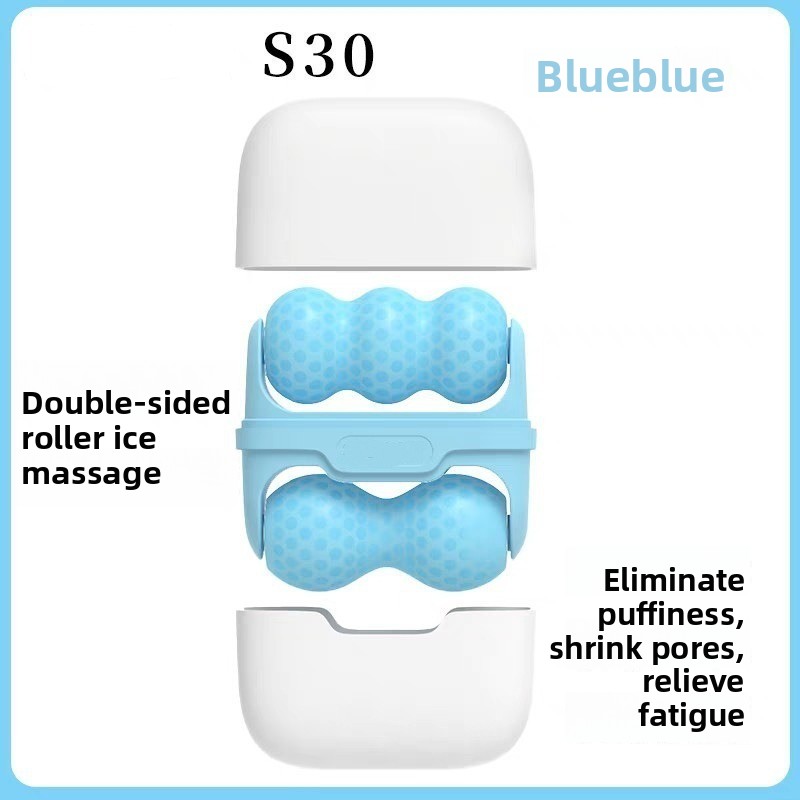 Dual Head Ice Roller for Face  - Face Ice Roller Puffiness ulasan dan harga