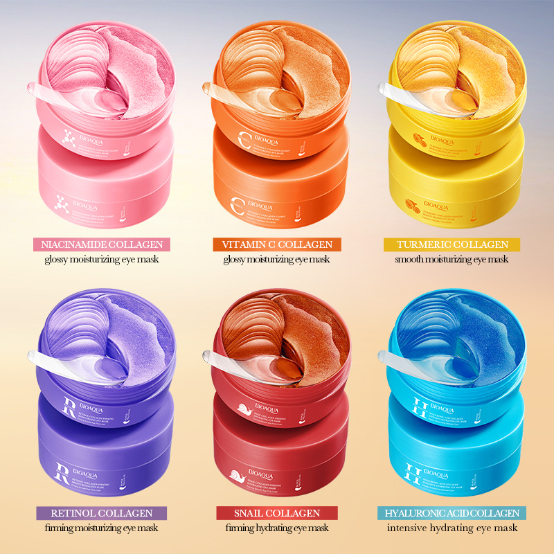 1 Box of 80Pcs Collagen Moistu - Collagen Under Eye Patches ulasan dan harga