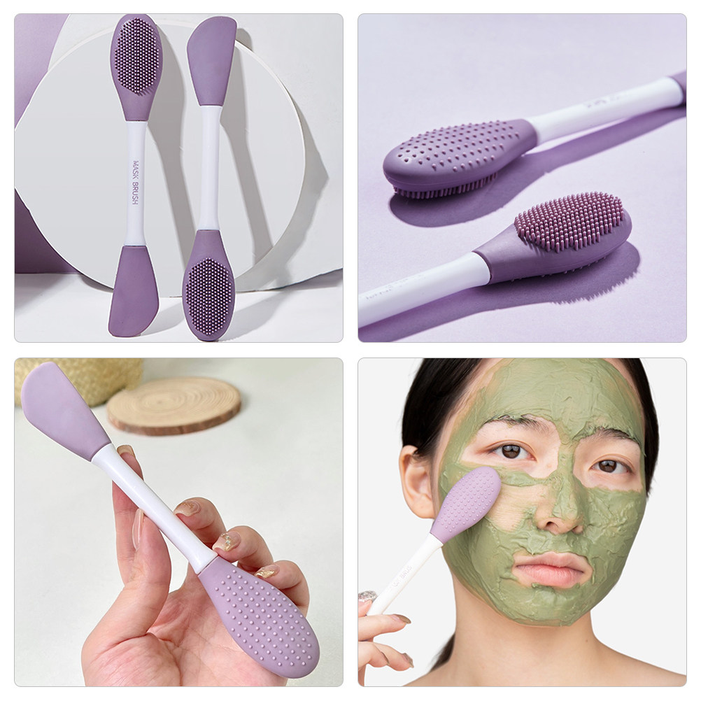 Silicone Mask Brush Dual heade - Silicone Face Scrubber Electric ulasan dan harga