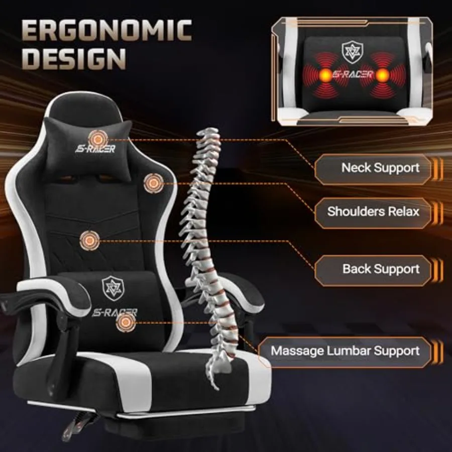 Gaming chair for adults with m - Massage ulasan dan harga